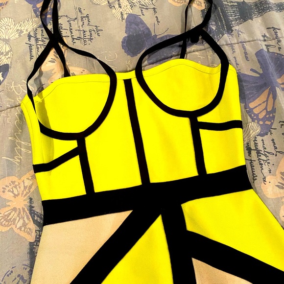 Neon Bandage Dress - Picture 2 of 2